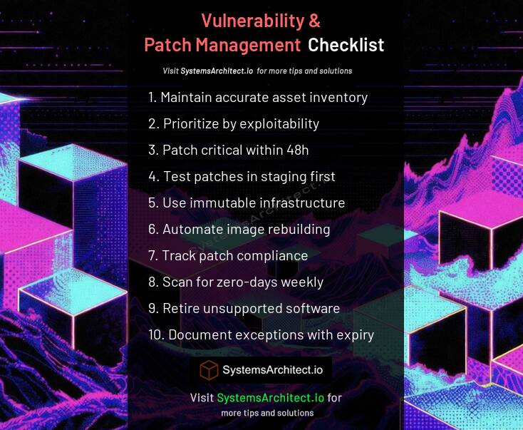 Vulnerability & Patch Management... | SystemsArchitect ...